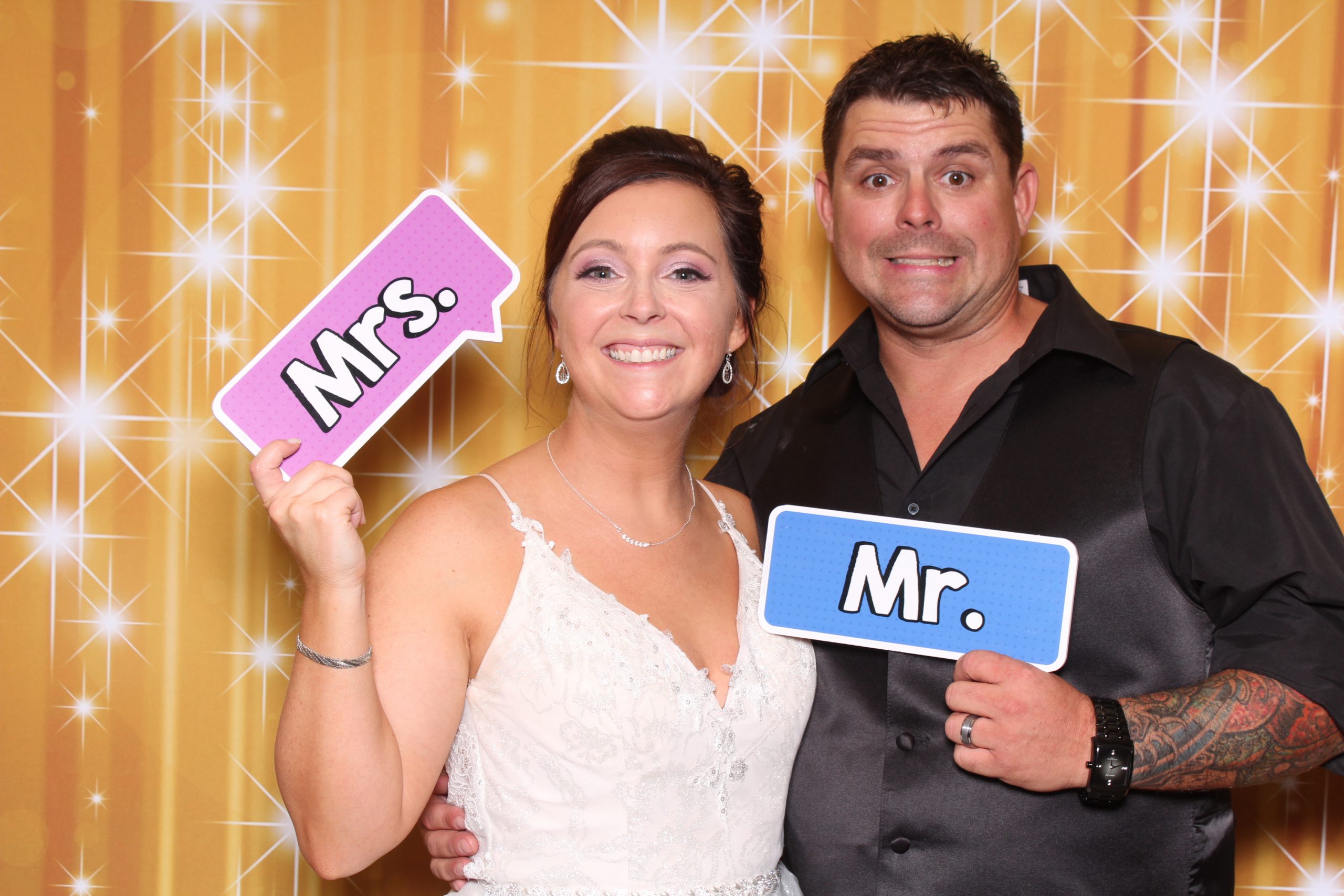 Jenny & Rett Wedding Photo Booth in Omaha, Nebraska